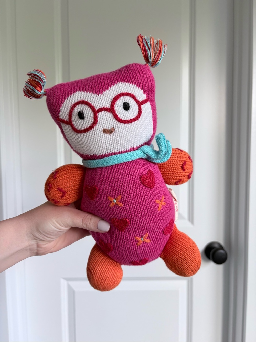 Joobles Jody the Owl Organic Knit Owl